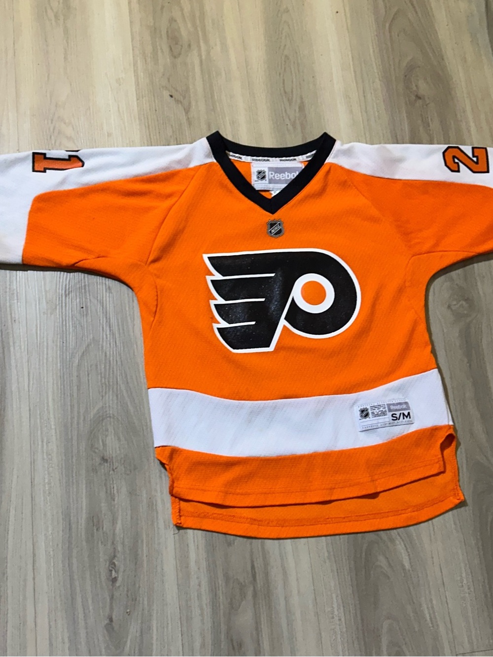 Reebok Philadelphia Flyers Van Riemsdyk NHL Jersey Youth SM